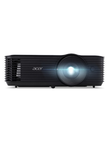 Проектор Acer X1128i, DLP, SVGA (800 x 600), 4500 ANSI Lm, 20 000:1, 3D, Auto keystone, included wifi dongle, 24/7 operation, Wifi, HDMI, VGA in, RCA, RS232, Audio in/out, DC Out (5V/1A), 3W Speaker, Black ПОДАРЪК Екран 82.5" Acer - MR.JTU11.001_MC.JBG1