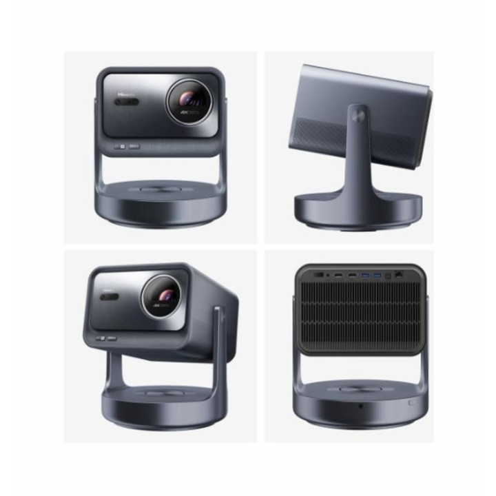 Проектор Hisense C2 Ulta Smart mini Laser Projector, 4K Ultra HD 3840x2160, 2000:1, 3000 lum, 60 Hz, Optical Zoom& Digital Zoom, Dolby Vision, IMAX enhanced, Dolby Vision, HDR10  , HDR10, HLG, 2*10W  20W Subwoofer, Designed for XBOX - 20015101