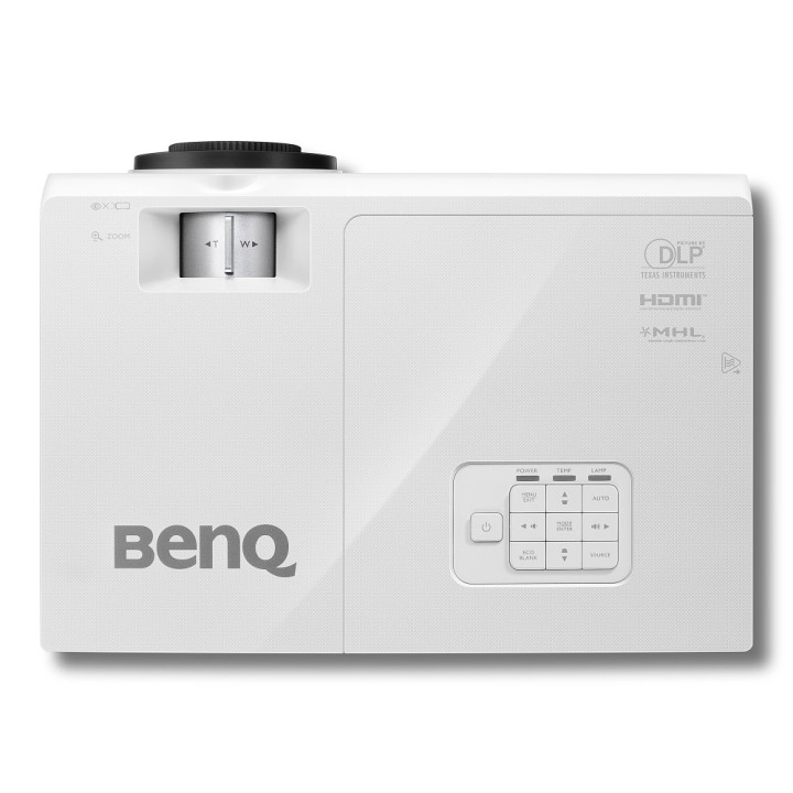 Проектор BenQ SH753P DLP 1080P, 13000:1, 5000 AL, 1.5X Zoom, TRratio 1.39 ~ 2.09; Keystone (±30 degr.), 31db (Eco), RJ45, PC x1, HDMI x2, MHLx1, USB A (USB Power 5V/1.5A), 10W SP - 9H.JGJ77.2JE
