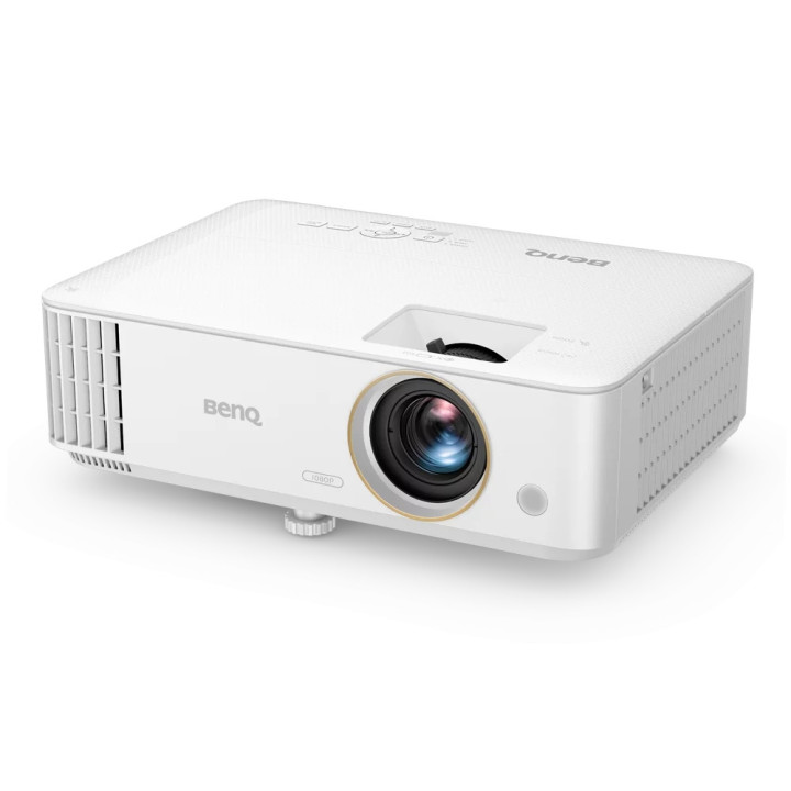 Проектор BenQ TH585p, Home Theater Projector, Low Input Lag Gaming Projector, DLP 1080p (1920x1080), 3500 AL, 10000:1, Zoom 1.1x, 95% Rec.709, 6 segment Color Wheel, Game Mode, 16ms, 3D, VGA, HDMI x2, Audio in/out, VGA out, Sp. 10W x1 - 9H.JLS77.14E