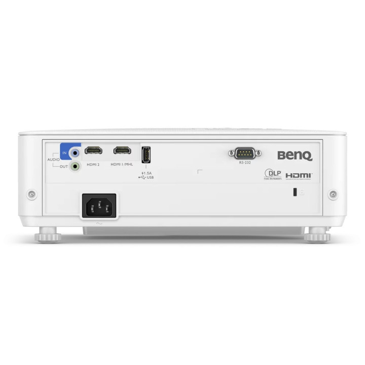 Проектор BenQ TH585p, Home Theater Projector, Low Input Lag Gaming Projector, DLP 1080p (1920x1080), 3500 AL, 10000:1, Zoom 1.1x, 95% Rec.709, 6 segment Color Wheel, Game Mode, 16ms, 3D, VGA, HDMI x2, Audio in/out, VGA out, Sp. 10W x1 - 9H.JLS77.14E