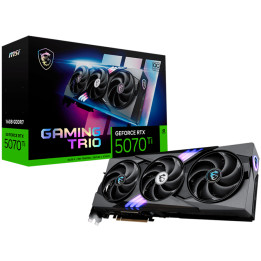 Видео карта MSI Nvidia GeForce RTX 5070 TI 16G GAMING TRIO OC, 16GB GDDR7, 256bit
