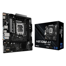 Дънна платка AsRock H810M-H, LGA 1851