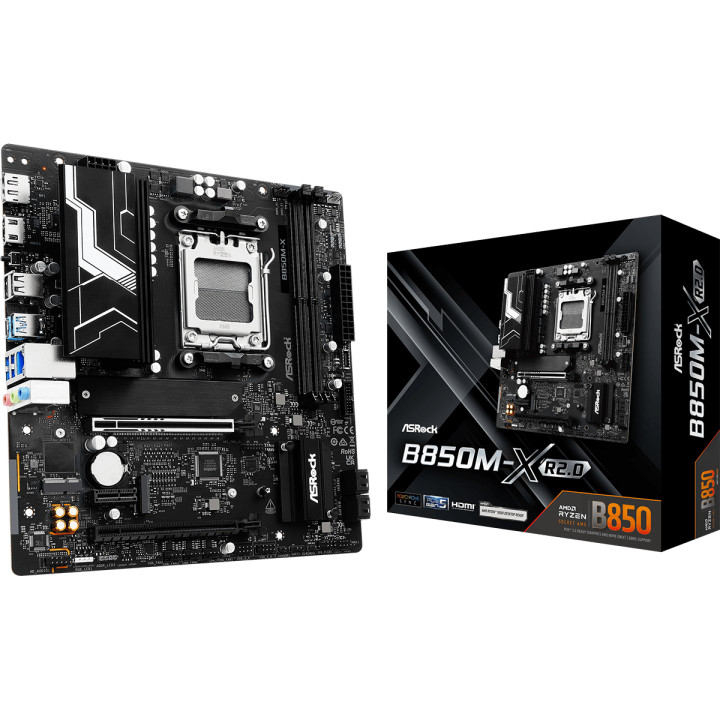 Дънна платка AsRock B850M-X R2.0, AM5