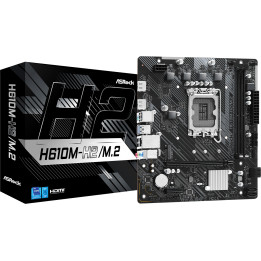 Дънна платка AsRock H610M-H2, M.2, DDR4, LGA1700