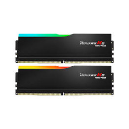 RAM памет G.SKILL 64GB(2x32GB) DDR5 6000MHz Ripjaws M5 Neo RGB Black, AMD EXPO - F5-6000J2836G32GX2-RM5NRK