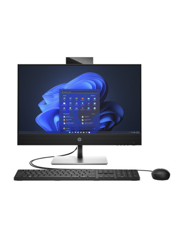 All in One компютър HP ProOne 440 G9, 23.8", Intel Core i7-14700T, RAM 32GB, SSD 512GB, Win 11 Pro, SmartBuy - 9H6X6ET
