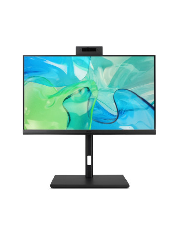 All in One компютър Acer Veriton VZ4724GT, AiO 23.8" FHD IPS, Intel Core i5-14400, RAM 16GB DDR5, SSD 512GB, 8x DVD, Intel UHD Graphics, Kbd & Mouse Wireless, Ergo Stand, Win 11 PRO - DQ.R1TEX.004