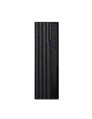 Компютър Acer Veriton VX4720GT, Intel Core i5- 14400, RAM 16GB DDR5, SSD 512GB, DVD RW, Intel UHD Graphics, TPM 2.0, GLAN, KBD& Mouse USB, No OS - DT.R1XEX.00G