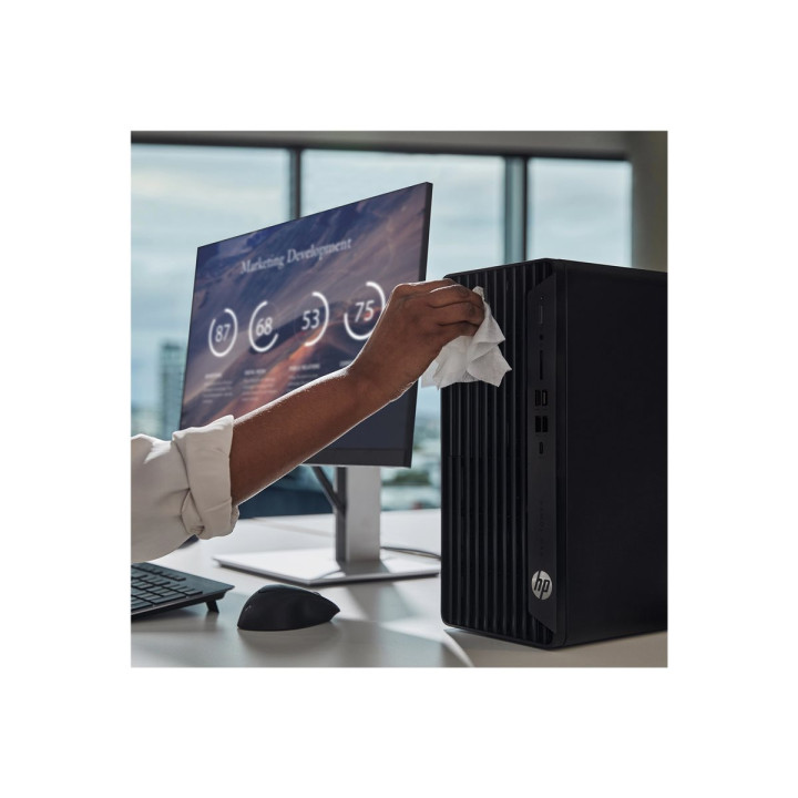 Компютър HP Pro Tower 400 G9, Intel Core i7-13700, RAM 16GB, SSD 512GB, Win 11 Pro, SmartBuy - 628W1ET
