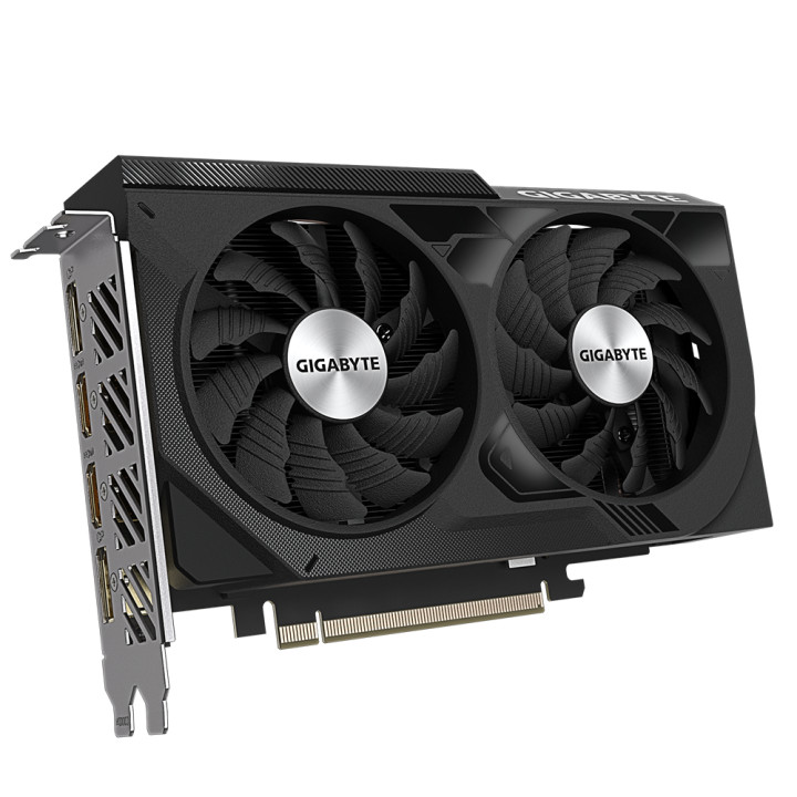 Видео карта Gigabyte GeForce RTX 4060 WINDFORCE OC 8GB GDDR6 - GV-N4060WF2OC-8GD