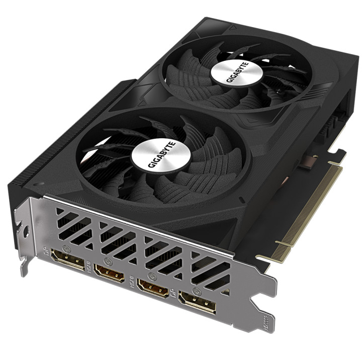 Видео карта Gigabyte GeForce RTX 4060 WINDFORCE OC 8GB GDDR6 - GV-N4060WF2OC-8GD