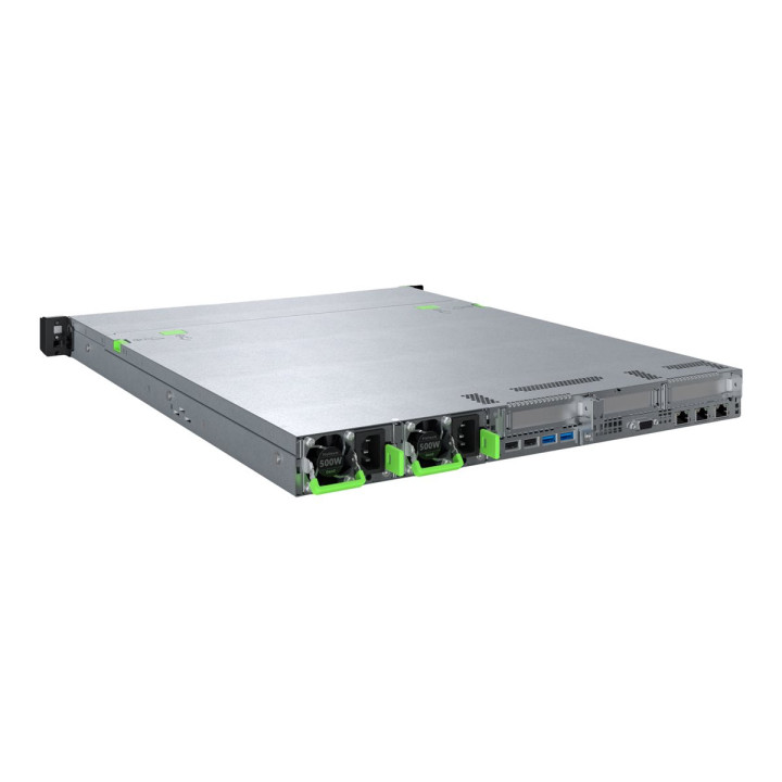 Сървър Fujitsu PRIMERGY RX1330 M5 Intel Xeon E-2336 6C/12T 2.90GHz RAM 16GB, 4xLFF hot plug 2x1Gb 2xRPS 500W Titanium (P) - PYR1335R3M