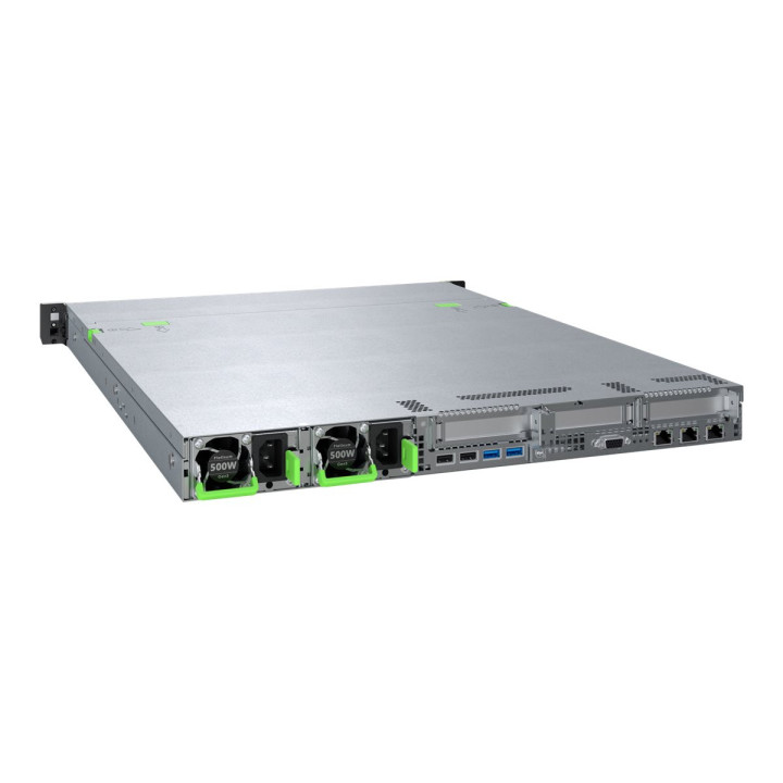 Сървър Fujitsu PRIMERGY RX1330 M5 Intel Xeon E-2336 6C/12T 2.90GHz RAM 16GB, 4xLFF hot plug 2x1Gb 2xRPS 500W Titanium (P) - PYR1335R3M