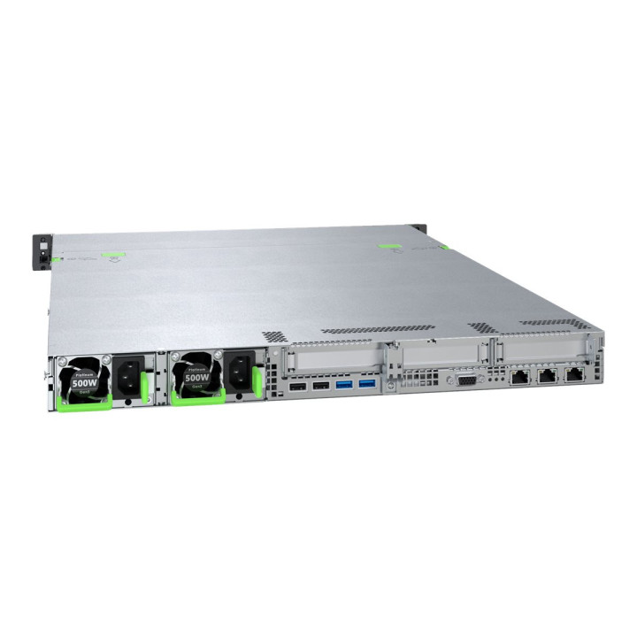 Сървър Fujitsu PRIMERGY RX1330 M5 Intel Xeon E-2336 6C/12T 2.90GHz RAM 16GB, 4xLFF hot plug 2x1Gb 2xRPS 500W Titanium (P) - PYR1335R3M