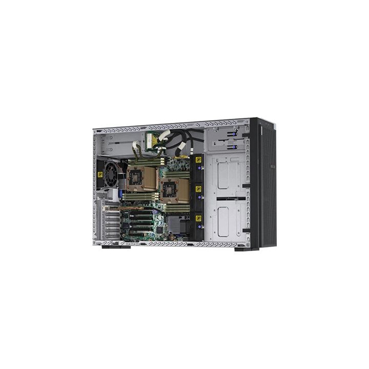 Сървър Lenovo ThinkSystem ST550 Xeon Silver 4210R 10C 2.4GHz 13.75MB Cache RAM 32GB, 2933MHz RDIMM 8x2.5in 9350-8i 2GB 1x750W Titanium XCC Ent - 7X10A0EKEA
