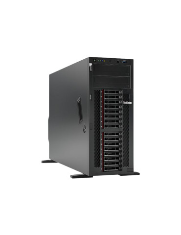 Сървър Lenovo ThinkSystem ST550 Xeon Silver 4210R 10C 2.4GHz 13.75MB Cache RAM 32GB, 2933MHz RDIMM 8x2.5in 9350-8i 2GB 1x750W Titanium XCC Ent - 7X10A0EKEA