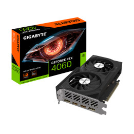 Видео карта Gigabyte GeForce RTX 4060 WINDFORCE OC 8GB GDDR6 - GV-N4060WF2OC-8GD
