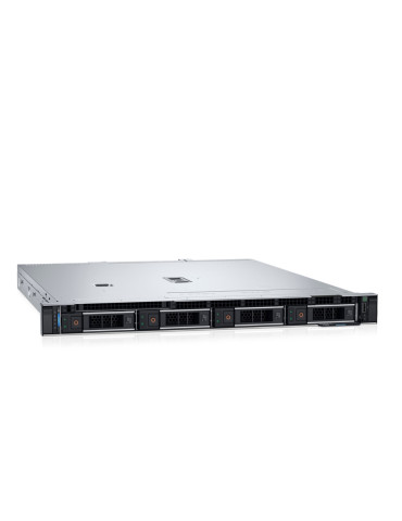 Сървър Dell PowerEdge R360, Chassis 4 x 3.5 HotPlug, Intel Xeon E-2414, 1xRAM 16GB DDR5 UDIMM, 1x480GB SSD SATA RI, Rails Without CA, Bezel, Broadcom 5720 Dual Port, PERC H355 with front load, iDRAC9 Basic 16G, Dual 700W Titanium - EMEA_PER360SPL3