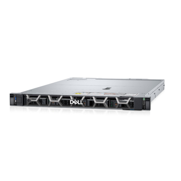 Сървър Dell PowerEdge R660XS, 8x2.5" (SAS/SATA), Intel Xeon Silver 4410Y (30M Cache, 16GT), 1xRAM 16GB DDR5 RDIMM, 1x480GB SSD SATA RI 6Gbps 512 2.5in Hot-plug, iDRAC9 Enterprise 16G, Dual 700W Titanium - EMEA_PER660XS1SPL