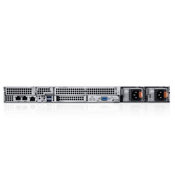 Сървър Dell PowerEdge R660XS, 8x2.5" (SAS/SATA), Intel Xeon Silver 4410Y (30M Cache, 16GT), 1xRAM 16GB DDR5 RDIMM, 1x480GB SSD SATA RI 6Gbps 512 2.5in Hot-plug, iDRAC9 Enterprise 16G, Dual 700W Titanium - EMEA_PER660XS1SPL