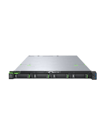 Сървър Fujitsu PRIMERGY RX1330 M5 Xeon E-2334 4C/8T 3.4GHz RAM 32GB, 4x2.5" 2x1Gb TPM 2.0 1xRPS 500W titanium short depth 1YW - VFY:R1335SX032IN