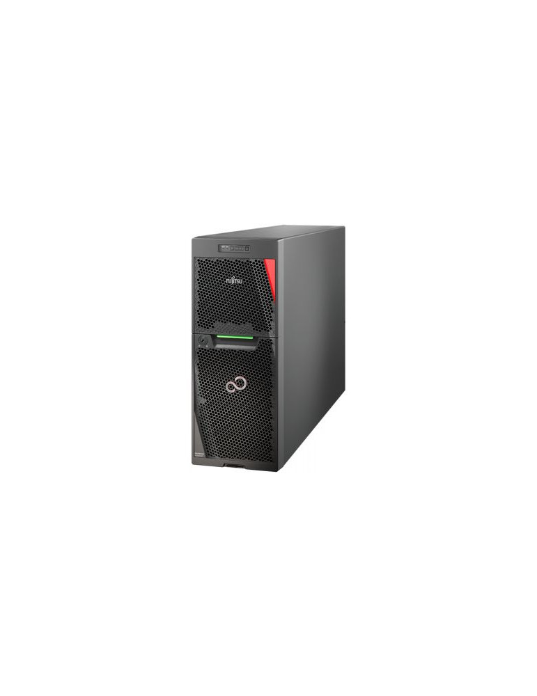 Сървър Fujitsu PRIMERGY TX2550 M7, 1x Intel Xeon Silver 4410Y 12C 2.0 GHz, RAM 32GB,(1xRAM 32GB,) 1Rx4 DDR5-4800 R ECC, NO HDD, 8x2.5" HP, 2x1GB(RJ45), ErP Lot9 conf.for 8x HDDs, Modular PSU 900W HP - VFY:T2557SC040IN