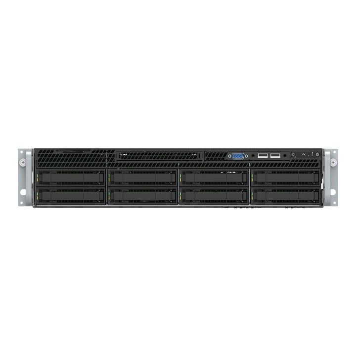 Сървър Intel L9 System based on R2308WFTZSR, 1 x Intel Xeon Silver 4210R Processor, 4 x RAM 16GB, DDR4 RDIMM, 2 x SSD SAMSUNG PM893 480GB, 9361-8i, 12Gb/s, SAS/SATA 8-port int, RAID 0/1/5/6/10/50/60 - LWF2308IR81060QRAID