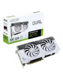 Видео карта Asus Dual GeForce RTX 4070 White OC 12GB GDDR6X -  DUAL-RTX4070-O12G-WHITE