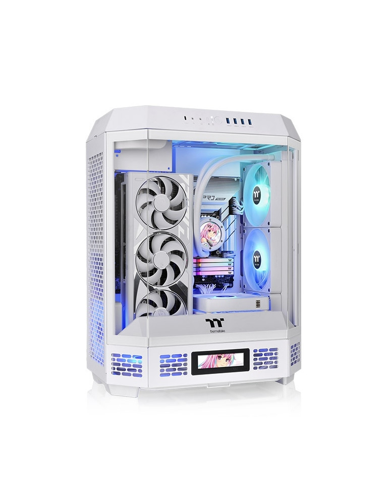 Кутия за компютър Thermaltake Tower 600 White - CA-1Z1-00M6WN-00