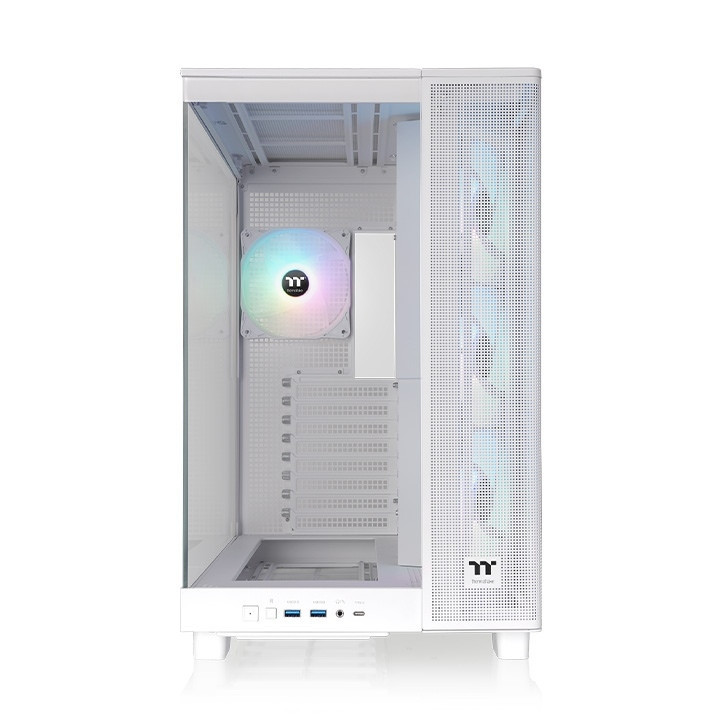 Кутия за компютър Thermaltake View 380 XL TG ARGB Snow - CA-11E-00M6WN-00