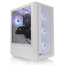 Кутии за компютър Thermaltake S200 TG Snow - CA-1X2-00M6WN-00