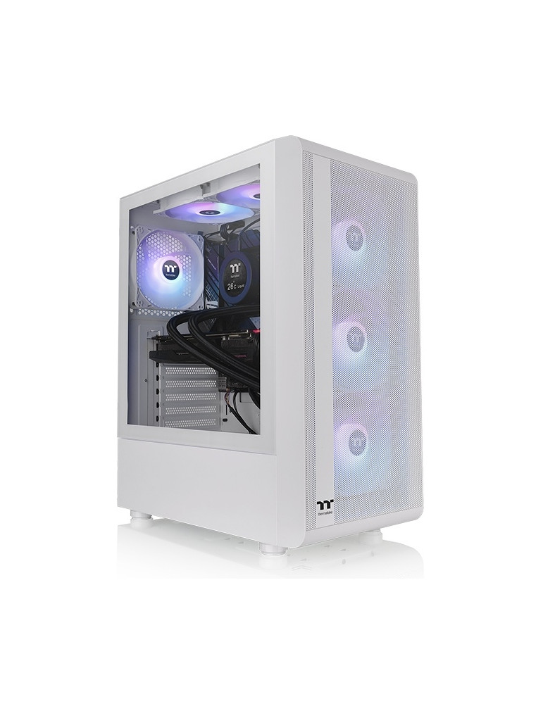 Кутии за компютър Thermaltake S200 TG Snow - CA-1X2-00M6WN-00