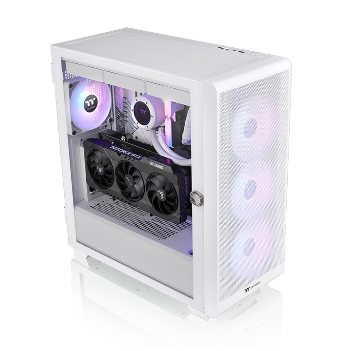 Кутии за компютър Thermaltake S250 TG ARGB Snow - CA-1Y6-00M6WN-00