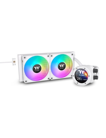Водно охлаждане за процесор Thermaltake TH240 V2 Ultra EX ARGB Sync CPU Liquid Cooler Snow Edition - CL-W425-PL12SW-A