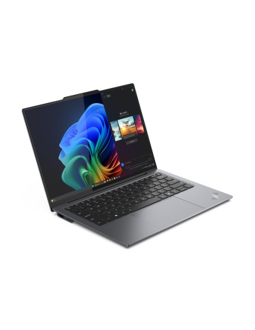 Лаптоп Lenovo ThinkPad X9-14 G1 Aura Intel Core Ultra 7 258V, 14" WUXGA (1920x1200) OLED AG, 32GB LPDDR5x RAM, 1TB SSD, Integrated Graphics, NPU up to 47 TOPS, Copilot, FHD Cam, WLAN, BT, FPR, Win 11 Pro - 21QA006RBM