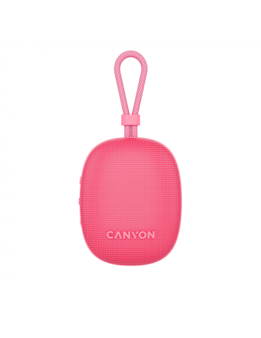Bluetooth колонка Canyon OnMove 12 IPX7 TWS 5W Pink - CNE-CBTSP12PK