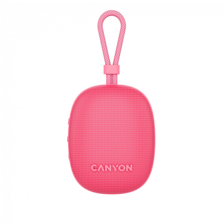Bluetooth колонка Canyon OnMove 12 IPX7 TWS 5W Pink - CNE-CBTSP12PK