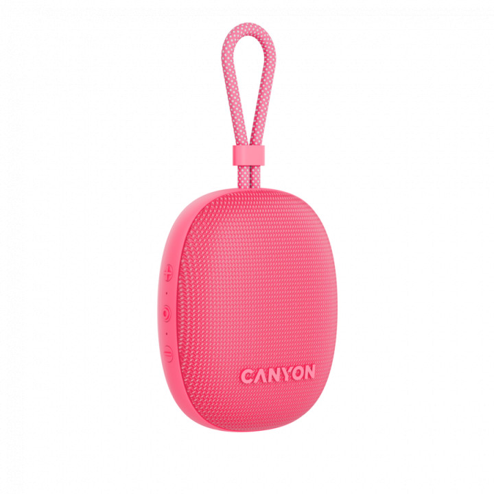 Bluetooth колонка Canyon OnMove 12 IPX7 TWS 5W Pink - CNE-CBTSP12PK