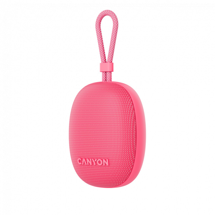 Bluetooth колонка Canyon OnMove 12 IPX7 TWS 5W Pink - CNE-CBTSP12PK