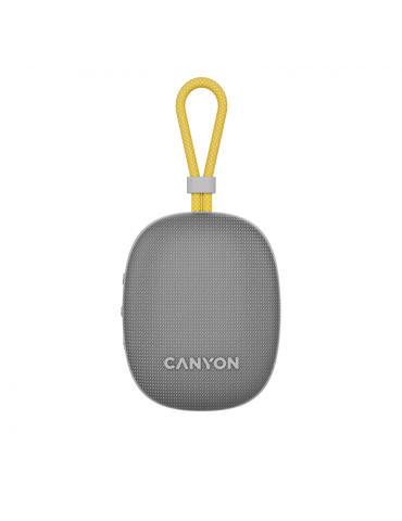 Bluetooth колонка Canyon OnMove 12 IPX7 TWS 5W Grey - CNE-CBTSP12GY