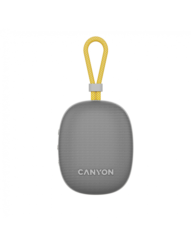 Bluetooth колонка Canyon OnMove 12 IPX7 TWS 5W Grey - CNE-CBTSP12GY