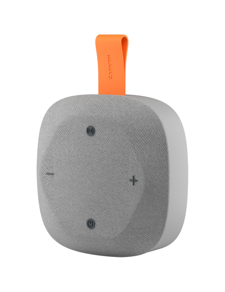 Bluetooth колонка Canyon HEXAGON 10 TWS 8W IPX5 Grey Orange - CNE-CBTSP10GO