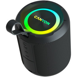 Bluetooth колонка Canyon OnMove 11 IPX6 TWS 20W EQ RGB Black - CNE-CBTSP11