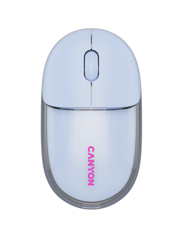 Bluetooth мишка Canyon OnClick 24 BT/ Wireless Transparent/Black - CNS-CMSW24B