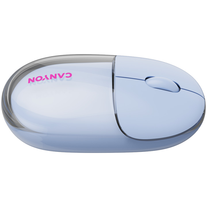 Bluetooth мишка Canyon OnClick 24 BT/ Wireless Transparent/Black - CNS-CMSW24B
