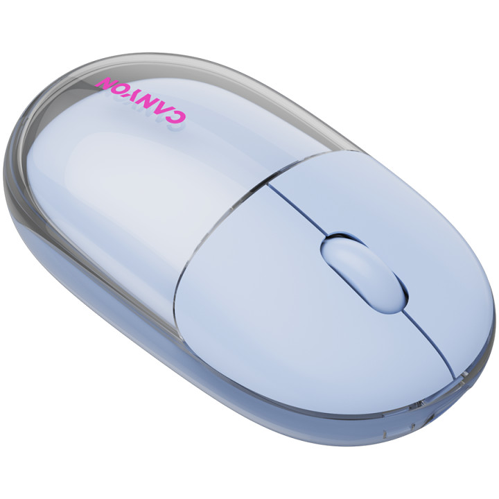 Bluetooth мишка Canyon OnClick 24 BT/ Wireless Transparent/Black - CNS-CMSW24B