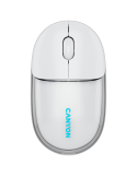 Bluetooth мишка Canyon OnClick 24 BT/ Wireless Transparent/White - CNS-CMSW24W