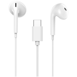 Слушалки-тапи Canyon SEP-6 TYPE-C HiRes sound White - CNS-CEP6W