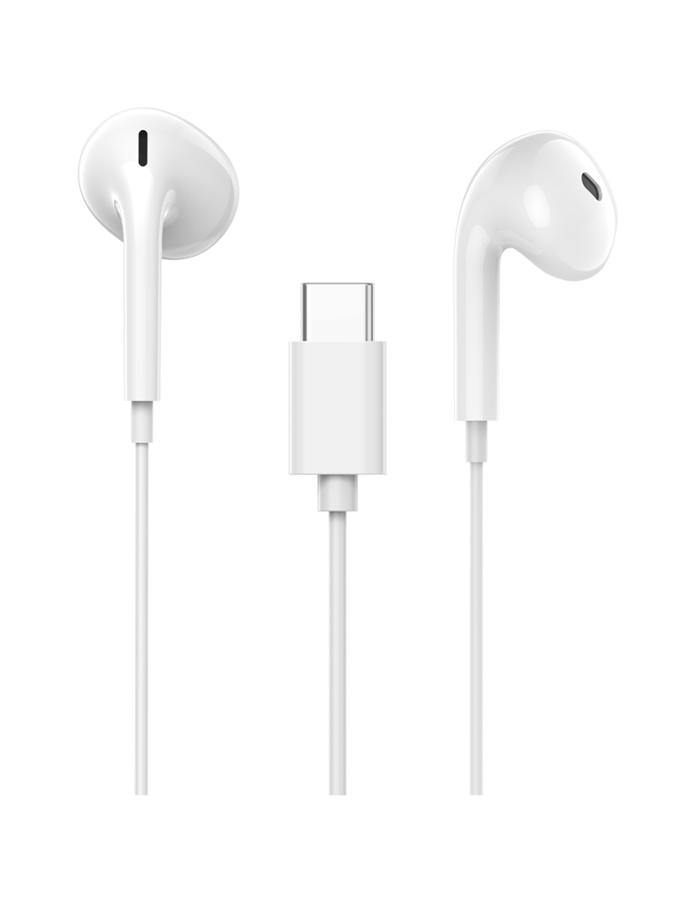 Слушалки-тапи Canyon SEP-6 TYPE-C HiRes sound White - CNS-CEP6W